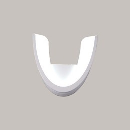 Applique da parete moderna contemporanea finitura pittura luce ambientale LED integrato 10 W