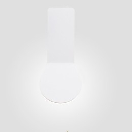 Applique da parete moderna in metallo con LED integrato 8 W, luce spot, finitura verniciata