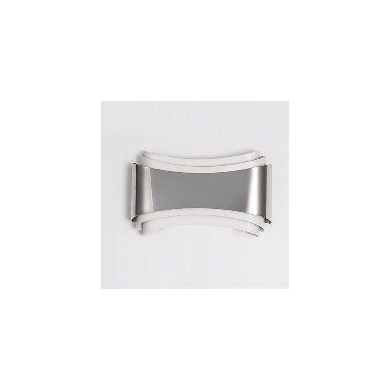 Applique da parete LED integrato cromata 5W luce ambientale