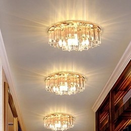 Plafoniera a filo in cristallo CreativeTube SMD 3 lampadine