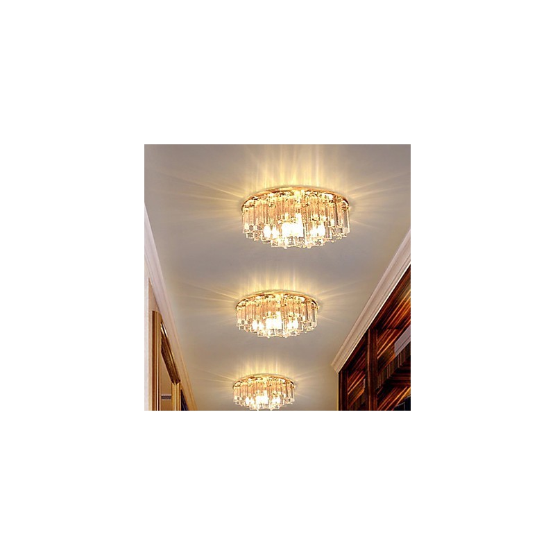 Plafoniera a filo in cristallo CreativeTube SMD 3 lampadine