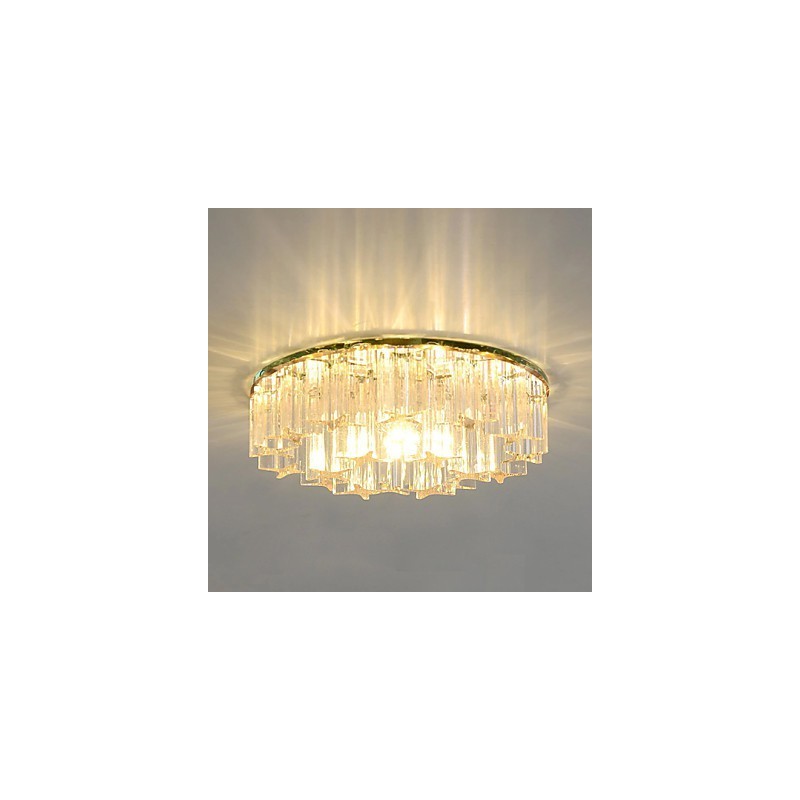 Plafoniera a filo in cristallo CreativeTube SMD 3 lampadine