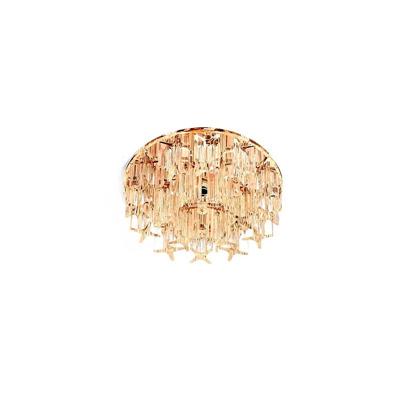 Plafoniera a filo in cristallo CreativeTube SMD 3 lampadine