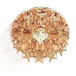 Plafoniera a filo in cristallo CreativeTube SMD 3 lampadine