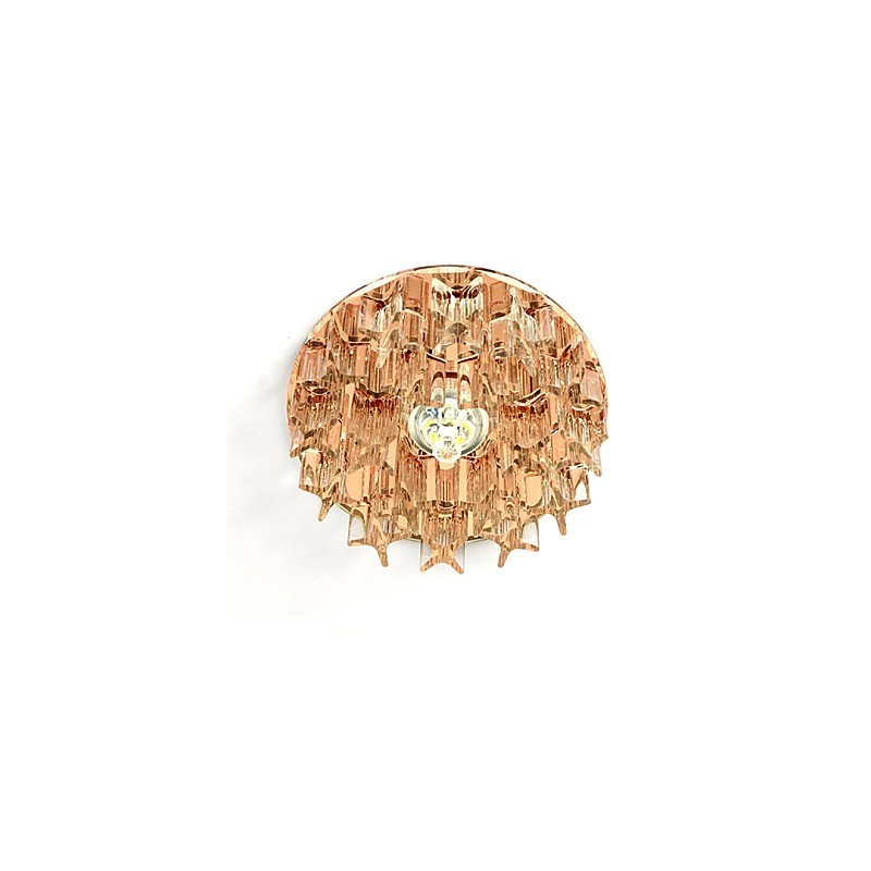 Plafoniera a filo in cristallo CreativeTube SMD 3 lampadine