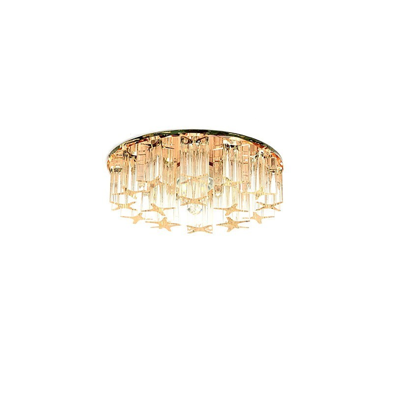 Plafoniera a filo in cristallo CreativeTube SMD 3 lampadine