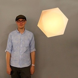 Lampada a sospensione in vetro con diamante bianco creativa