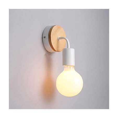 Applique da parete moderna contemporanea con finitura pitturata e luce ambientale