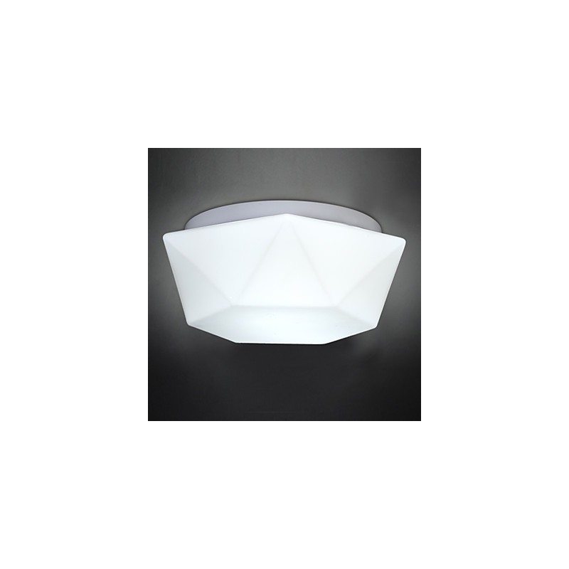 Lampada a sospensione in vetro con diamante bianco creativa