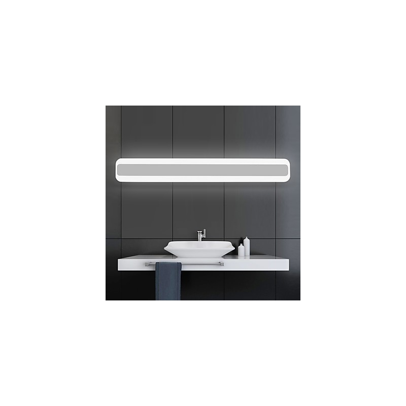 Lampada da specchio LED integrata 16 W 50 cm applique da bagno luce ambientale