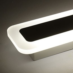 Lampada da specchio LED integrata 16 W 50 cm applique da bagno luce ambientale