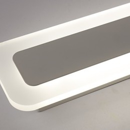 Lampada da specchio LED integrata 16 W 50 cm applique da bagno luce ambientale