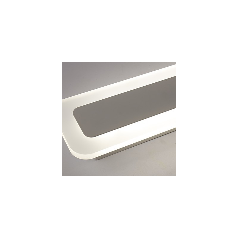Lampada da specchio LED integrata 16 W 50 cm applique da bagno luce ambientale