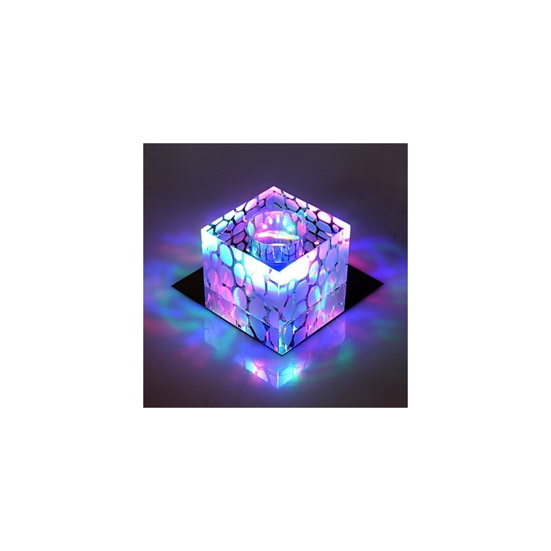Plafoniera a filo in cristallo CreativeTube Smd con 3 lampadine