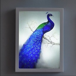 Applique da parete LED integrato moderna contemporanea, pittura, luce ambientale 30x5x40 cm
