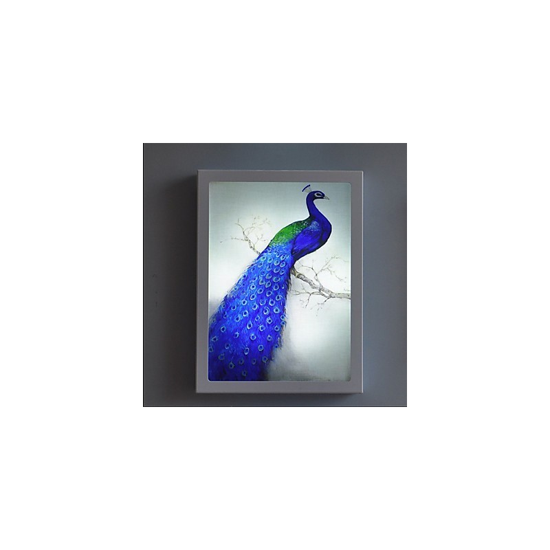 Applique da parete LED integrato moderna contemporanea, pittura, luce ambientale 30x5x40 cm