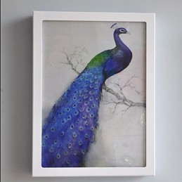 Applique da parete LED integrato moderna contemporanea, pittura, luce ambientale 30x5x40 cm