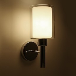 Applique da parete moderna contemporanea luce ambientale protezione occhi finitura pittura E27 60 W