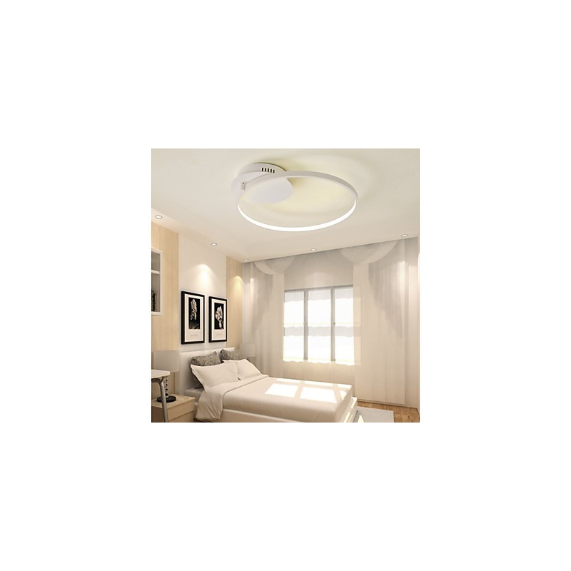 Plafoniera a montaggio a filo LED 28W bianca moderna contemporanea