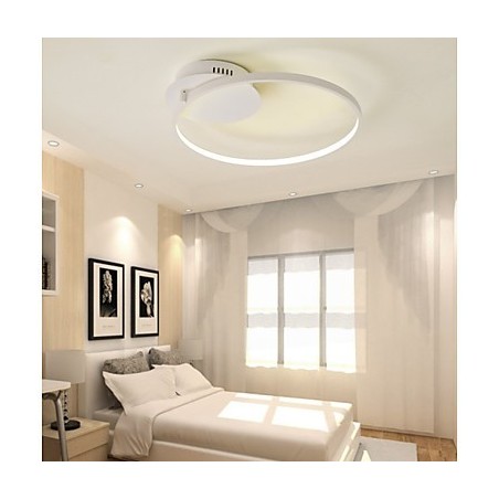 Plafoniera a montaggio a filo LED 28W bianca moderna contemporanea
