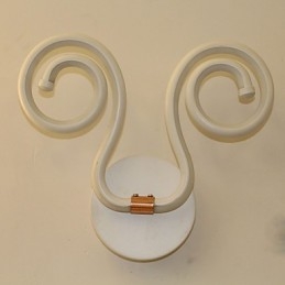 Applique da parete LED in alluminio moderna, 30 x 9 x 25 cm, luce ambientale