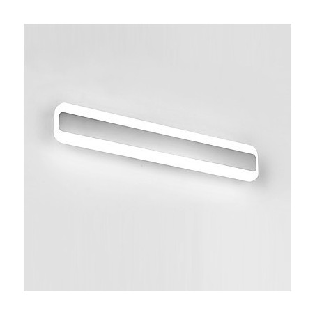 Applique da bagno moderna cromata con LED integrato 24 W