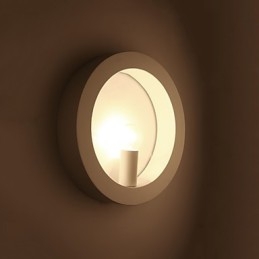 Applique da parete mini moderna contemporanea pittura luce ambientale 26 cm E14