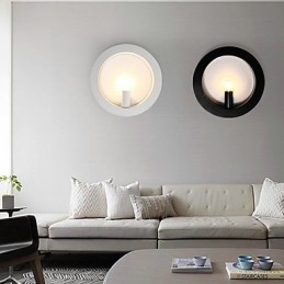Applique da parete mini moderna contemporanea pittura luce ambientale 26 cm E14
