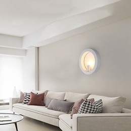 Applique da parete mini moderna contemporanea pittura luce ambientale 26 cm E14