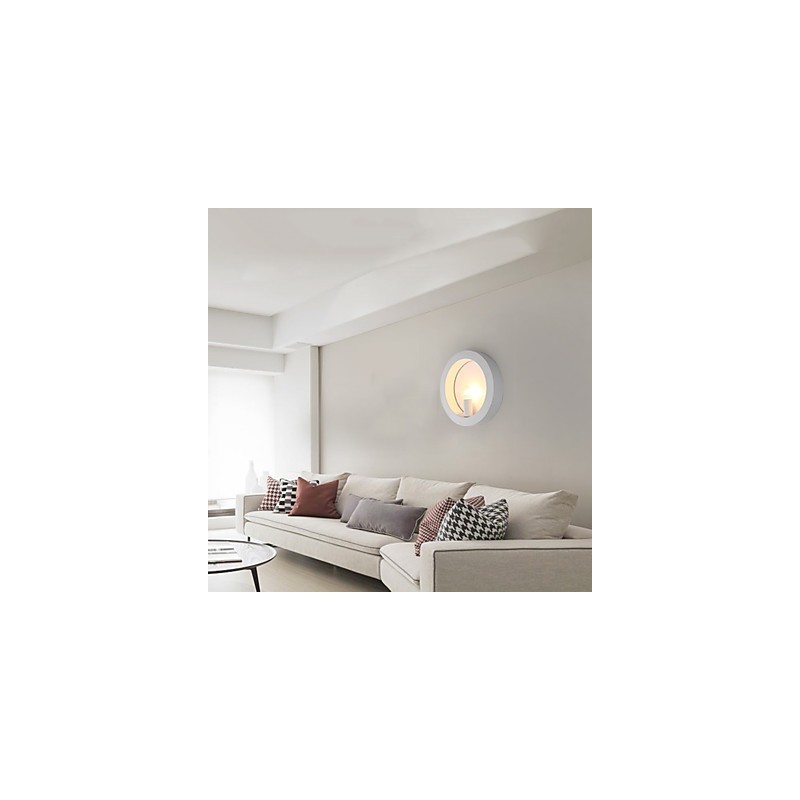 Applique da parete mini moderna contemporanea pittura luce ambientale 26 cm E14