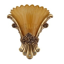 Applique da parete mini in cristallo finitura pittura