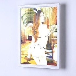 Applique da parete moderna contemporanea con luce ambientale e LED integrato 12 W