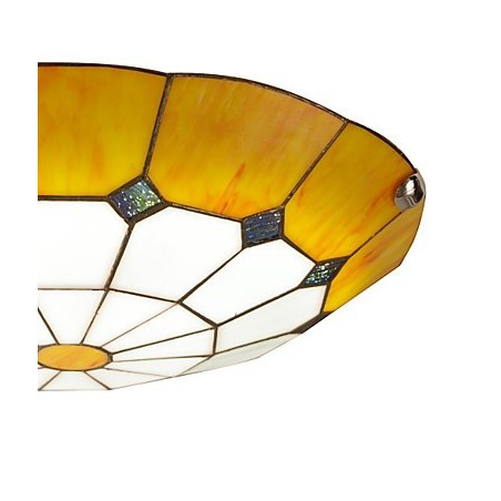 Plafoniera a filo romantica mediterranea diametro 50 cm