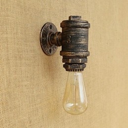 Applique da parete retrò country mini con luce ambientale