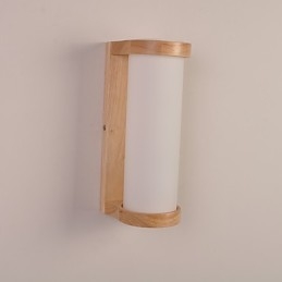 Applique da parete moderna contemporanea stile country, finitura pittura, luce ambientale, E27