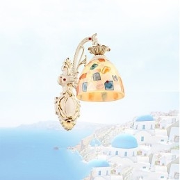 Applique da parete rustica Lodge con faretto da incasso, 1 lampadina E26/E27