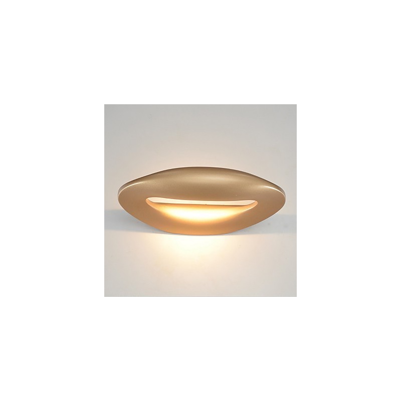 Applique da parete moderna contemporanea effetto pittura con luce ambientale LED integrato 9 W