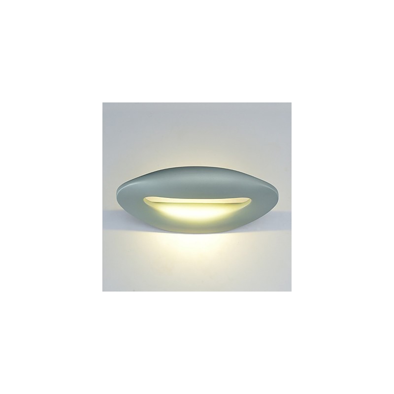 Applique da parete moderna contemporanea effetto pittura con luce ambientale LED integrato 9 W