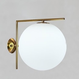 Applique da parete moderna oro rosa con luce ambientale E12/E14