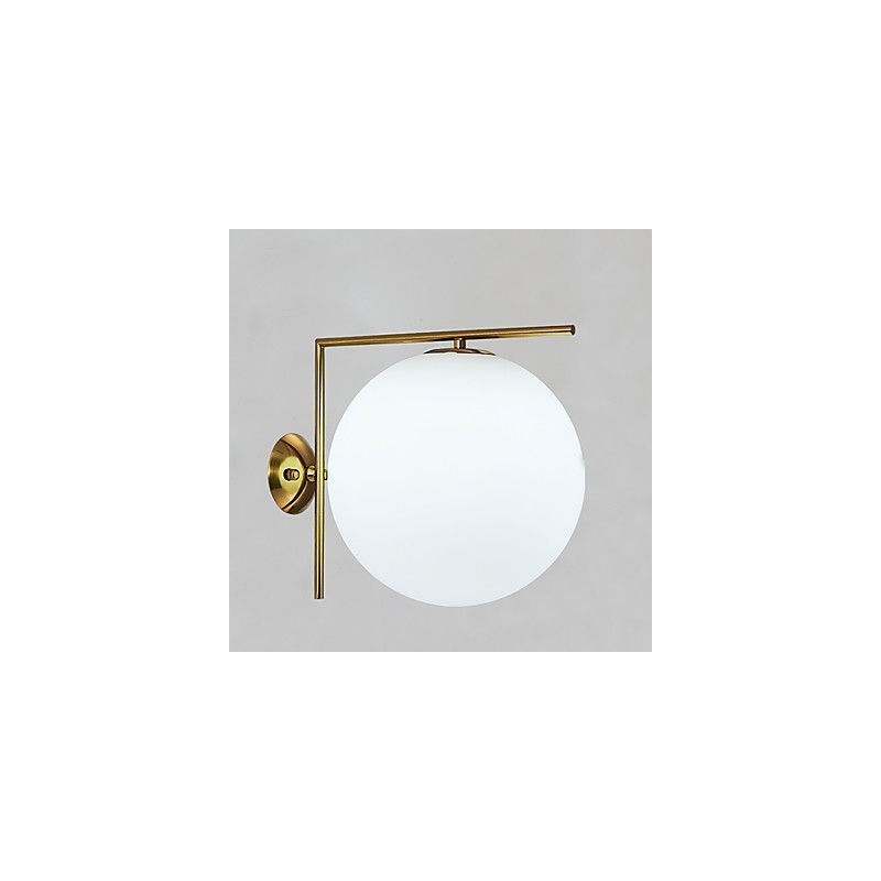 Applique da parete moderna oro rosa con luce ambientale E12/E14