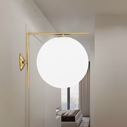 Applique da parete moderna oro rosa con luce ambientale E12/E14