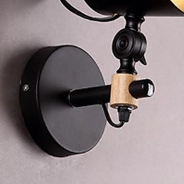 Applique da parete con pittura e faretto da incasso E26/E27