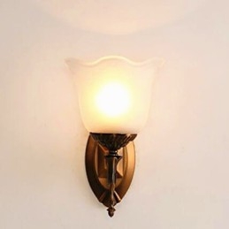 Applique da parete LED moderna galvanizzata con protezione occhi, stile europeo/americano
