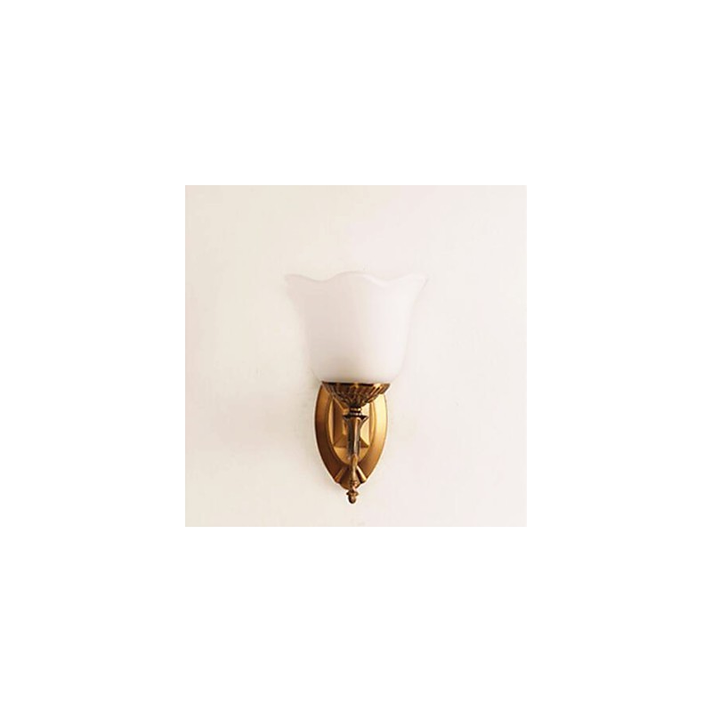 Applique da parete LED moderna galvanizzata con protezione occhi, stile europeo/americano