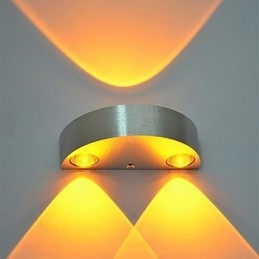 Applique da parete mini LED multicolore 3 colori in metallo