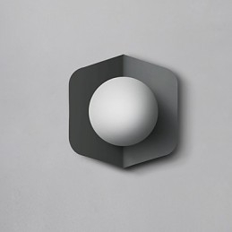 Applique da parete moderna contemporanea mini luce ambientale E26/E27 24 cm