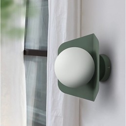 Applique da parete moderna contemporanea mini luce ambientale E26/E27 24 cm