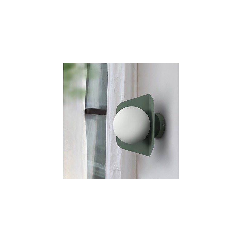 Applique da parete moderna contemporanea mini luce ambientale E26/E27 24 cm