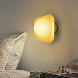 Applique da parete moderna contemporanea mini luce ambientale E26/E27 24 cm