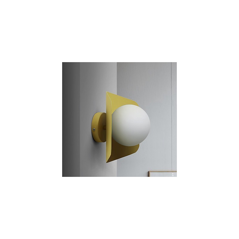 Applique da parete moderna contemporanea mini luce ambientale E26/E27 24 cm